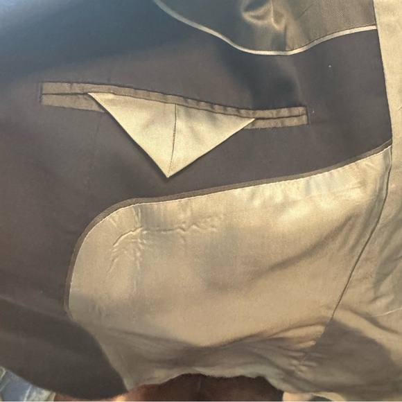 Express Photographer Fitted Blazer Men’s Size 42R Preppy Collegiate Classic - Picture 6 of 7